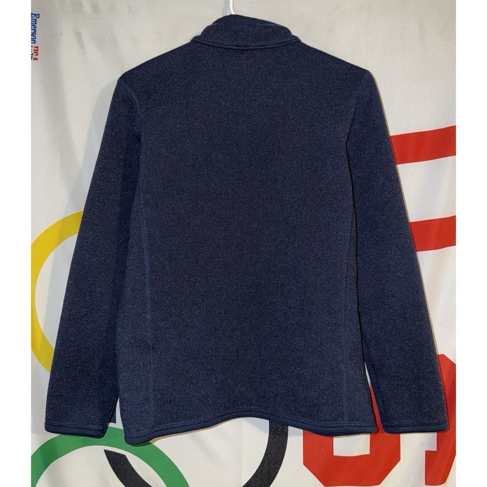Patagonia Better Sweater Youth XL 14 Navy Blue 1/4 Zip Pullover - Picture 5 of 5